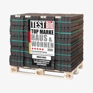 REKORD Braunkohlebriketts als Palette (40 x 25 kg)