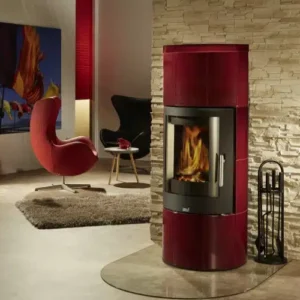 Kaminofen Tao Kachel bordeaux