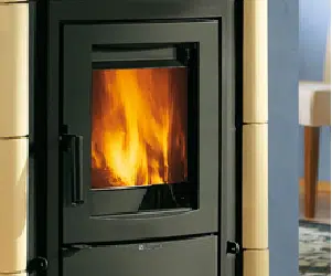 Kaminofen Stefany Forno BII Bordeaux – Bild 3