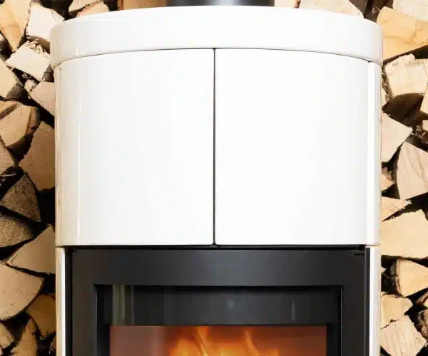 Kaminofen Filou II Kachel Perle – Bild 2