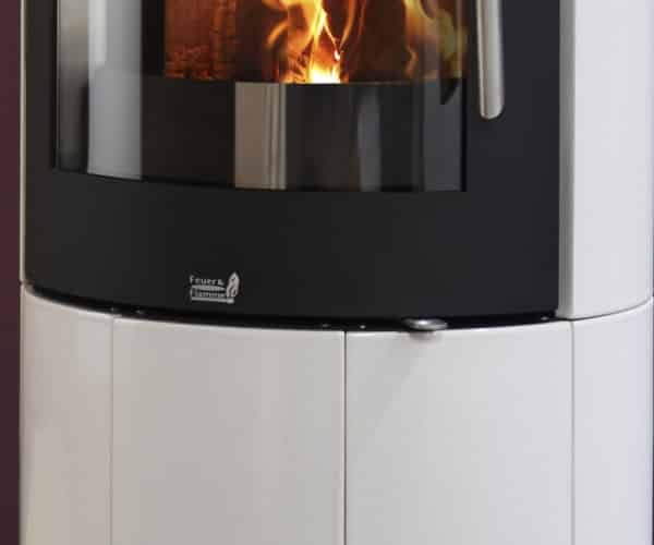 Kaminofen Tao Kachel bordeaux – Bild 2