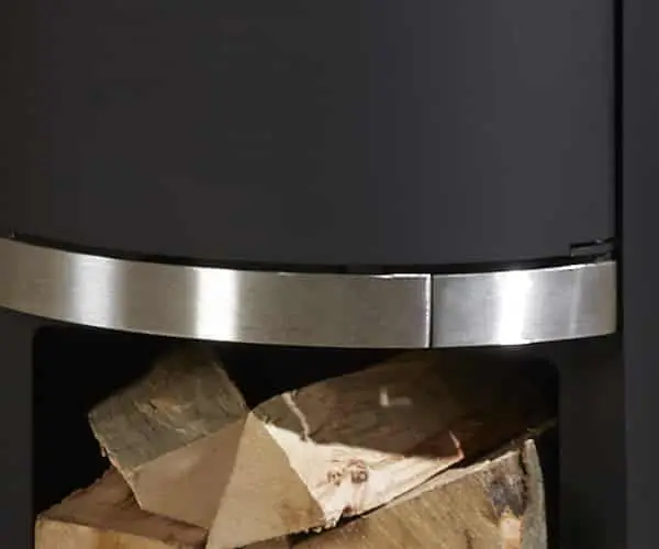 Kaminofen Filou II Stahl schwarz – Bild 2